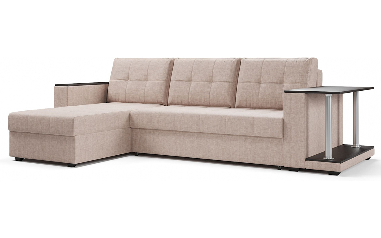 диван Gupan Диван-кровать угловой со столом Атланта 1 Классик 1 Gupan Диван-кровать угловой со столом Атланта 1 Классик